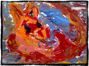 Hond of kat, Gekleurde Gedachten, Karien Damen