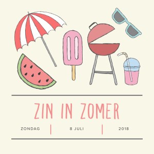 Gekleurde Gedachten. Karien Damen, Zin in Zomer