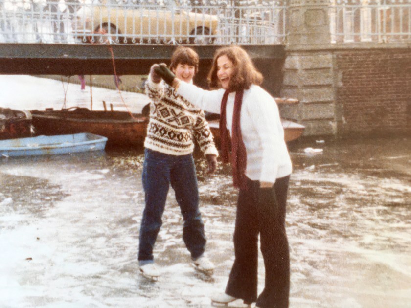 Schaatsen op de Witte Singel