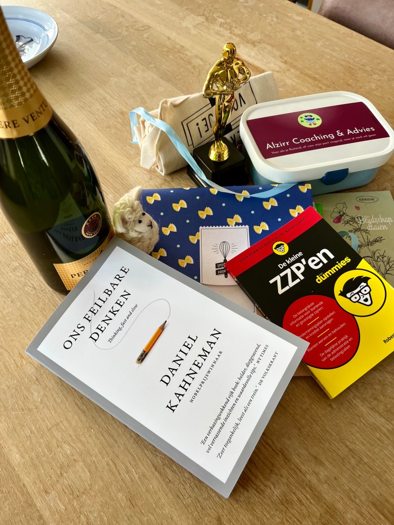 Lieve cadeautjes bij mijn afscheid